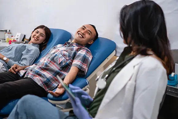 A compassionate therapy session at a drug and alcohol rehab center in Louisville, KY, offering personalized support and a comfortable, home-like environment for recovery.