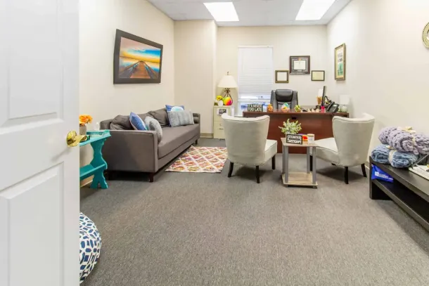 The front view of a residential facility at the Drug and Alcohol Rehab Center in Murfreesboro, emphasizing its welcoming and supportive atmosphere.