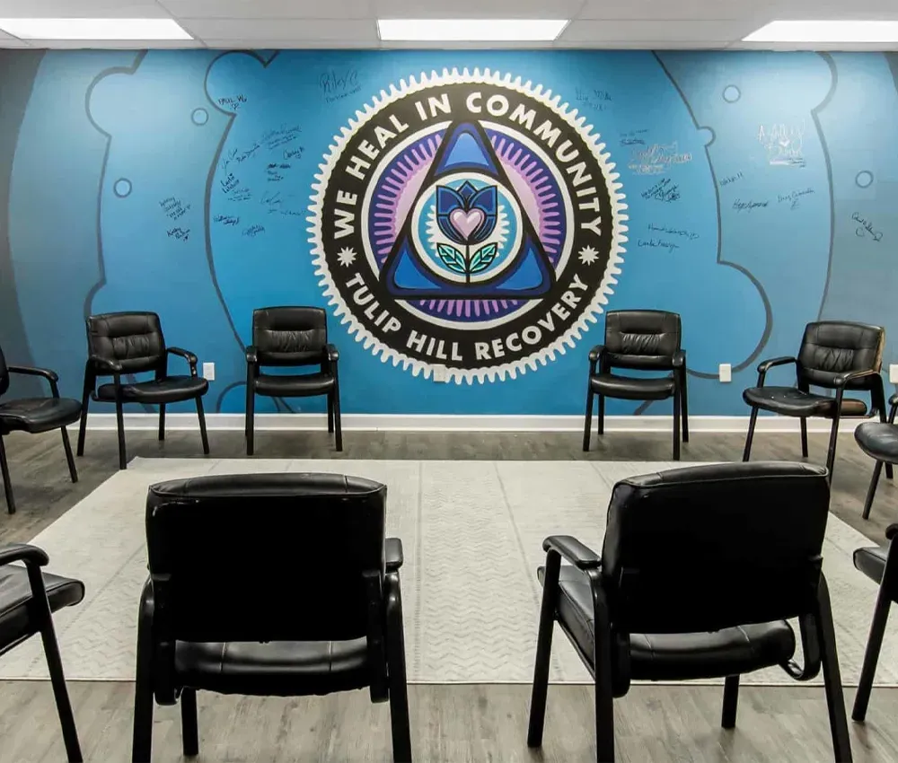 A welcoming brick rehab facility for recovery services at the Drug and Alcohol Rehab Center in Murfreesboro.