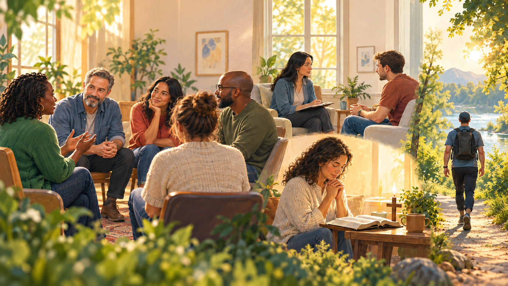 For example, someone may attend Celebrate Recovery while receiving therapy, participate in AA alongside treatment for alcohol use disorder, or use SMART Recovery while taking prescribed medication for opioid use disorder. These approaches can be complementary.